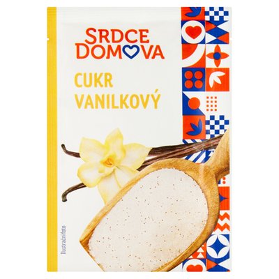 Obrázek Srdce domova Cukr vanilkový 8g