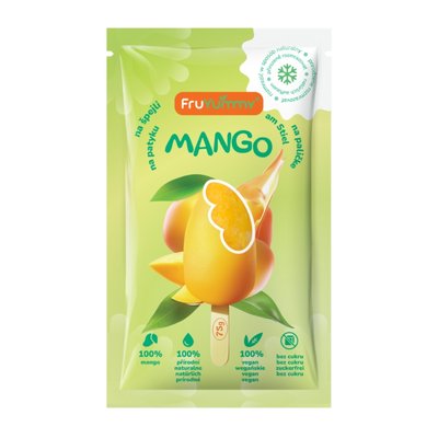 Obrázek Vzorek FruYummy 100% mango na špejli 75g