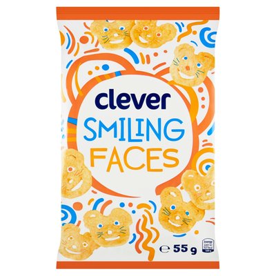 Obrázek clever Smažený bramborový snack solený 55g