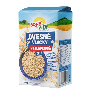 Obrázek Ovesné vločky celé bez lepku 500g