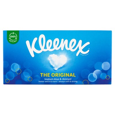 Obrázek Kleenex The Original papírové kapesníky 3-vrstvé 72 ks