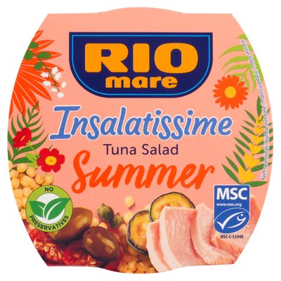 Obrázek Rio Mare Insalatissime Hotový pokrm z těstoviny fregola, zeleniny a tuňáka 160g