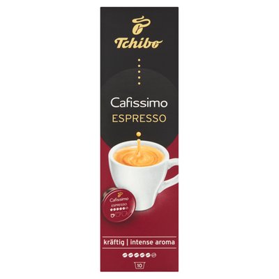 Obrázek ŠETŘÍME JÍDLEM: Tchibo Cafissimo Espresso intense aroma 10 x 7,5g (75g)