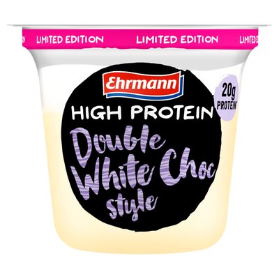 Obrázek Ehrmann High Protein Double White Choc Style pudinkový dezert 200g