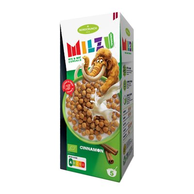 Obrázek Nordcrunch Milzu BIO Cereální kuličky se skořicí 150g