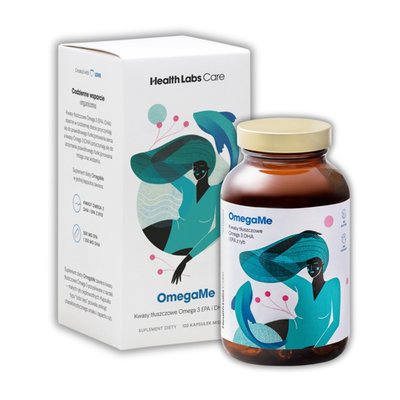 Obrázek Health Labs Care OmegaMe - Omega 3 pro zdraví srdce a mozku, 60 kapslí