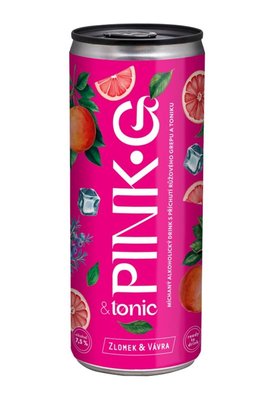 Obrázek Pink G Tonic 0,25l