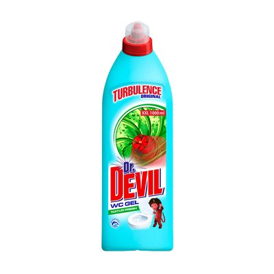 Obrázek Dr. Devil WC gel Turbulence 1 000 ml Natur fresh