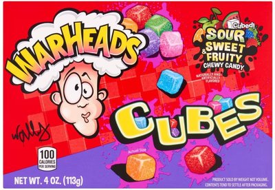 Obrázek Warheads Sour & Sweet kyselé žvýkací bonbonky s ovocnými příchutěmi 113g