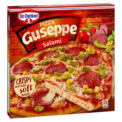 Obrázek ŠETŘÍME JÍDLEM: Dr. Oetker Guseppe Pizza Salami 380g