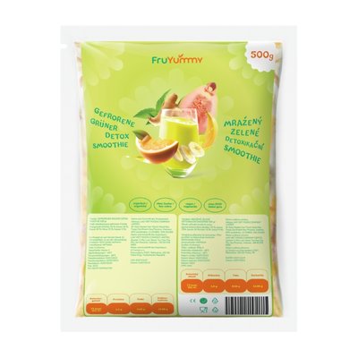 Obrázek ŠETŘÍME JÍDLEM: FruYummy Smoothie zelené detoxikační 500g