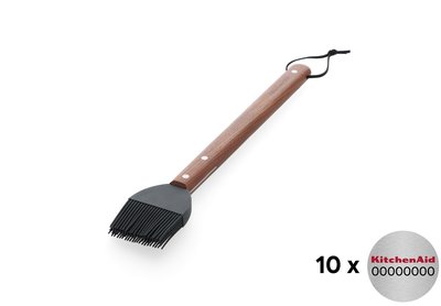 Obrázek Grilovací štětec, silikon a dřevo (za 10 samolepek)