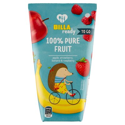 Obrázek ŠETŘÍME JÍDLEM: BILLA Ready 100% ovocná šťáva 200ml