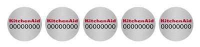 Obrázek Nálepky KitchenAid