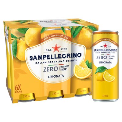 Obrázek San Pellegrino Zero Limonata 6x330 ml