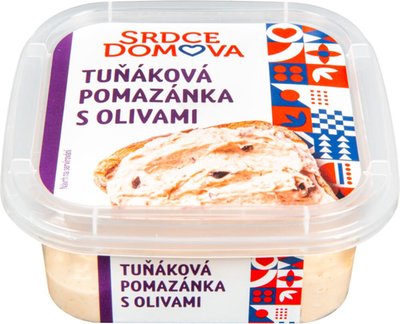 Obrázek Tuňáková pomazánka s olivami 135g