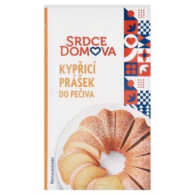 Obrázek Srdce domova Kypřicí prášek do pečiva 12g