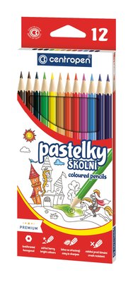 Obrázek Pastelky šestihranné 12ks
