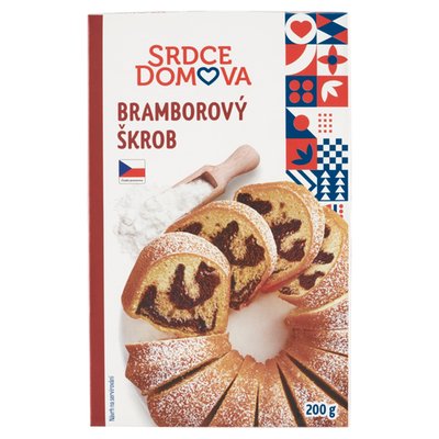 Obrázek Srdce domova Bramborový škrob 200g