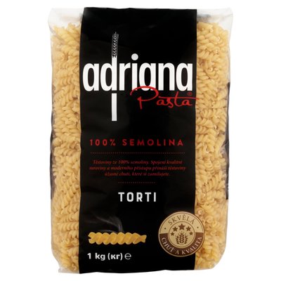 Obrázek Adriana Torti těstoviny semolinové sušené 1kg