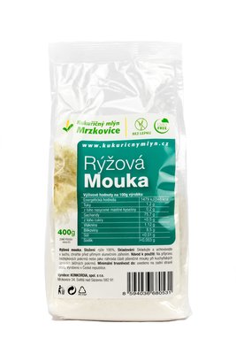 Obrázek ŠETŘÍME JÍDLEM: Rýžová mouka 400g