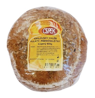 Obrázek ŠETŘÍME JÍDLEM: Královský chléb 600g