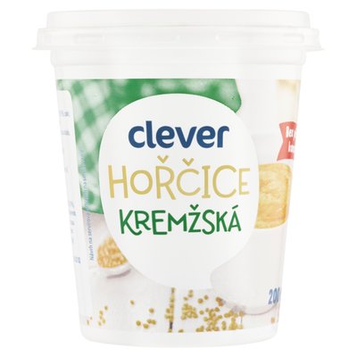 Obrázek clever Hořčice kremžská 200g