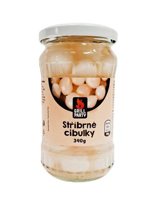 Obrázek GRILL Party Stříbrné cibulky 340g