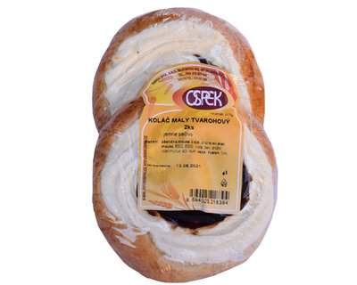 Obrázek ŠETŘÍME JÍDLEM: Koláč malý tvarohový 2ks