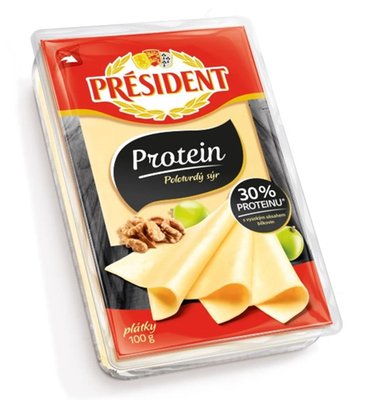 Obrázek Président Protein plátkový sýr 100g
