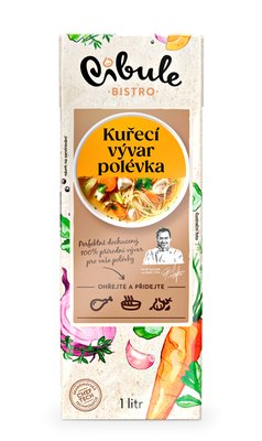 Obrázek Cibule Bistro Kuřecí vývar jako polévka 1L