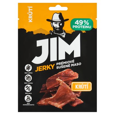 Obrázek ŠETŘÍME JÍDLEM: Jim Jerky Prémiové sušené maso krůtí 23g