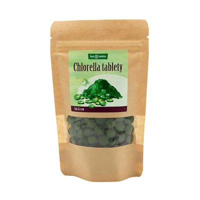 Obrázek Bio chlorella tablety bio*nebio 100 g