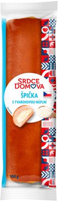 Obrázek ŠETŘÍME JÍDLEM: Srdce domova Špička s tvarohovou náplní 100g