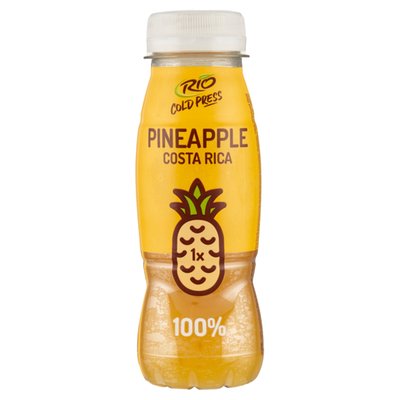 Obrázek ŠETŘÍME JÍDLEM: Rio Cold Press 100% ananasová šťáva 180ml