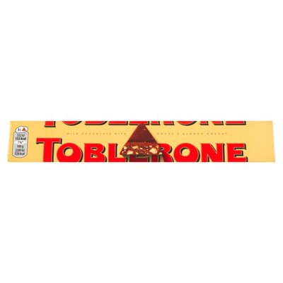Obrázek ŠETŘÍME JÍDLEM: Toblerone Mléčná čokoláda s medovo-mandlovým nugátem 100g