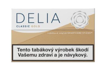 Obrázek Delia Classic Gold S50 Pri 20 Sli S - tabáková náplň