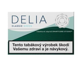 Obrázek Delia Classic Green Mint S50 pri 20 Sli R - tabáková náplň