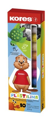 Obrázek Modelovací hmota Kores 10 barev