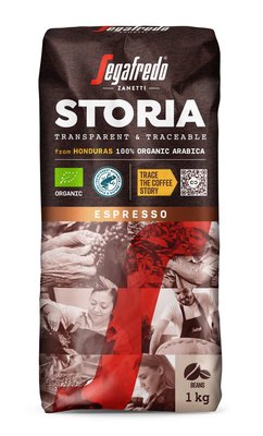Obrázek ŠETŘÍME JÍDLEM: Segafredo Storia zrnková káva 1 kg
