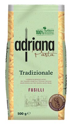 Obrázek Adriana Tradizionale Fusilli těstoviny semolinové sušené 500g
