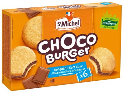 Obrázek ŠETŘÍME JÍDLEM: St Michel Choco Burger 175g