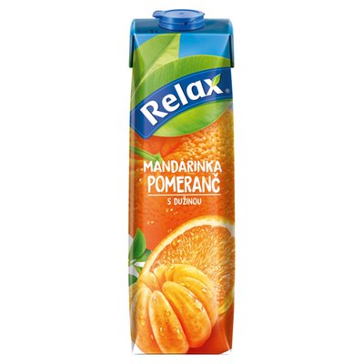 Obrázek ŠETŘÍME JÍDLEM: Relax Mandarinka-Pomeranč S dužinou 1l TS