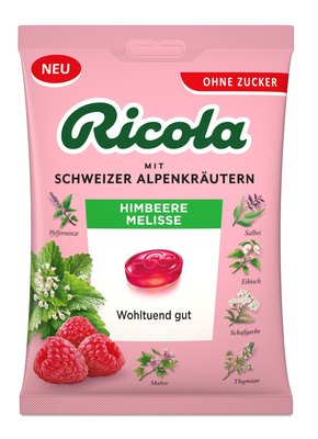 Obrázek Ricola Bag Malina meduňka 75g