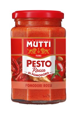Obrázek Mutti Rajčatové pesto Červené Sklo 180 g
