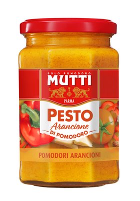 Obrázek Mutti Rajčatové pesto Oranžové Sklo 180 g