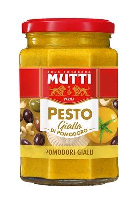 Obrázek Mutti Rajčatové pesto Žluté Sklo 180 g