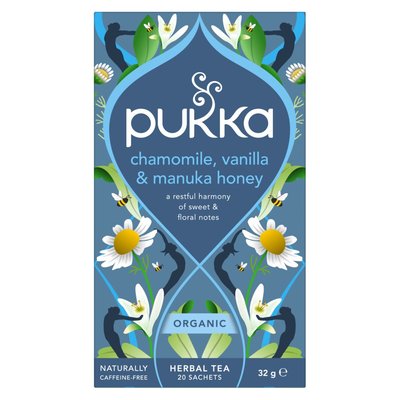 Obrázek Pukka Heřmánek, vanilka a manuka med bio 20 sáčků 32g