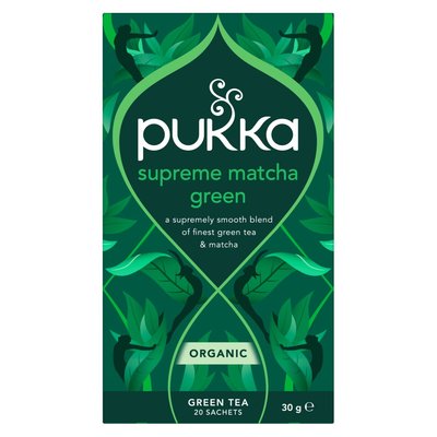 Obrázek Pukka Supreme Matcha Green bio 20 sáčků 30g
