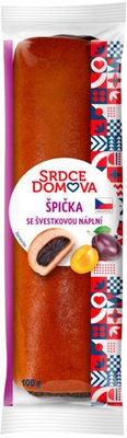Obrázek ŠETŘÍME JÍDLEM: Srdce domova Špička se švestkovou náplní 100g